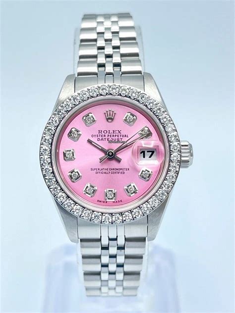 pink small rolex|pink rolex price.